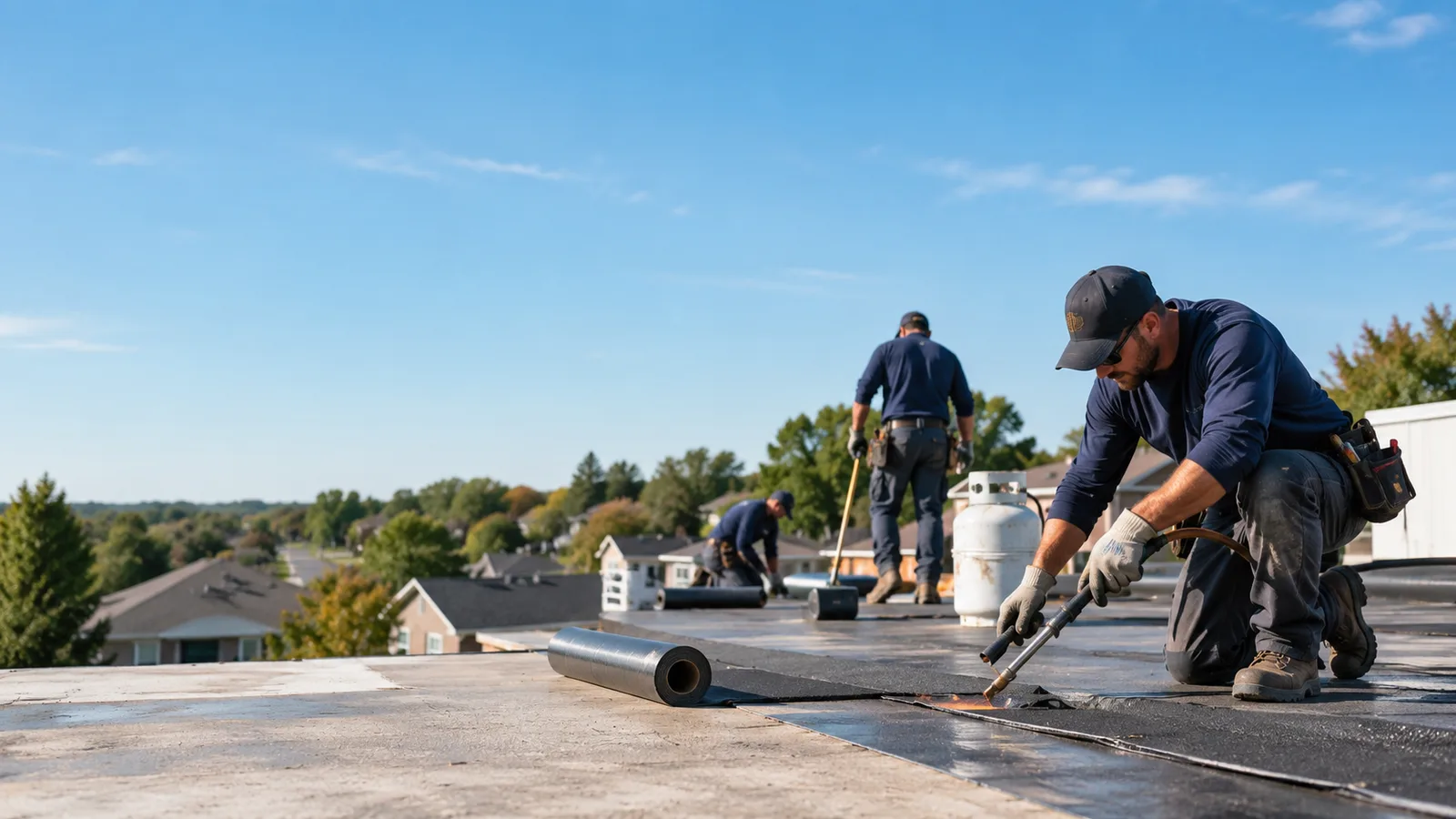 Flat Roof Leak Repair providers in Sandborn, IN